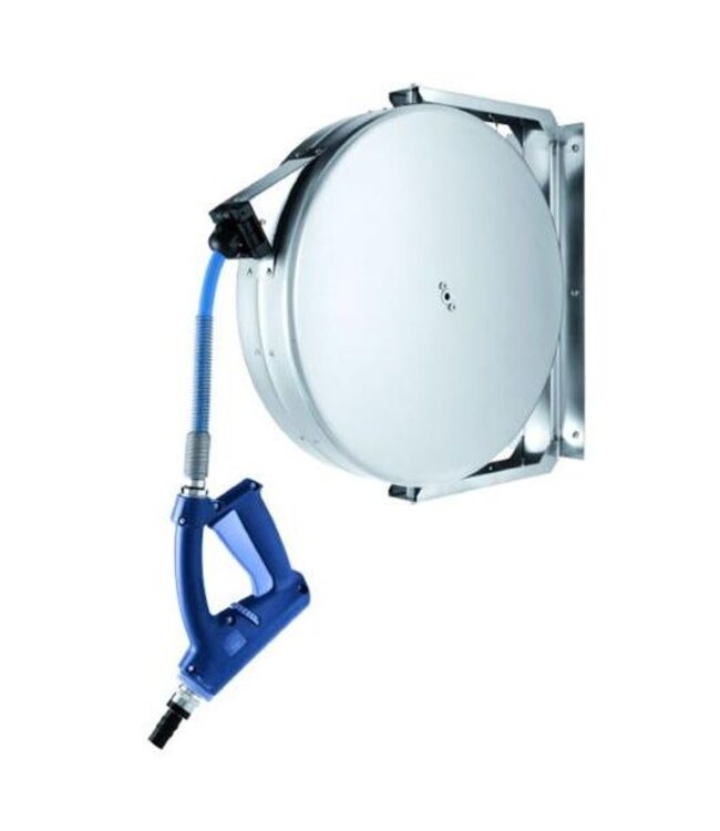 RVS Slanghaspel PRO | 10 meter slang | 1/2" aansluiting