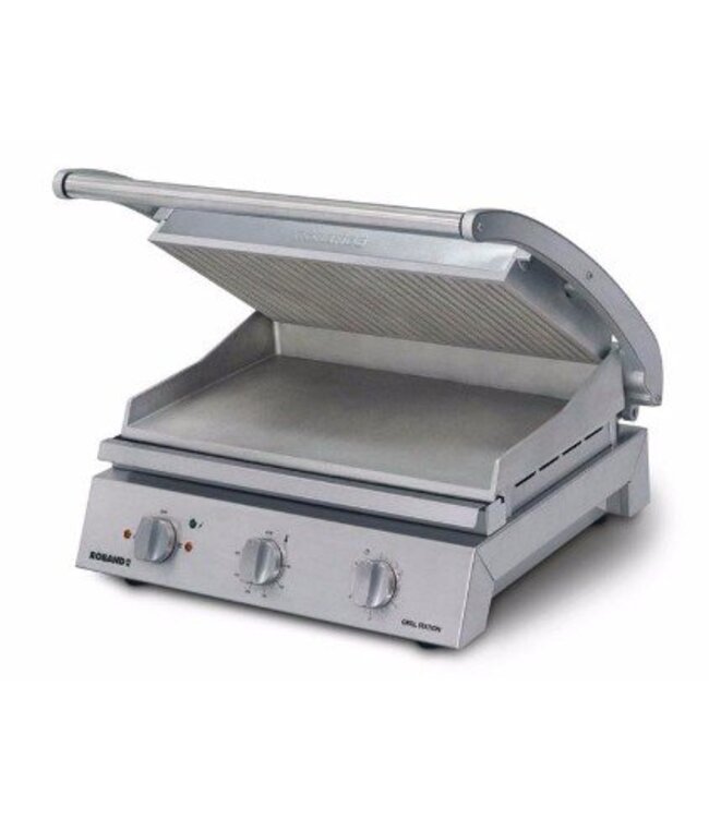 Roband Grill station Roband | boven gegroefd |  8 sandwiches | (H)22x(B)56x(D)49