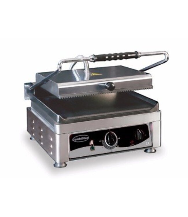 Contactgrill pro | smal | gegroefd/glad | 2,5kW | (H)30x(B)41x(D)50