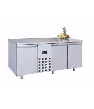 Combisteel Koelwerkbank 3 deurs | monoblock | 474L | (H)85x(B)178,5x(D)70