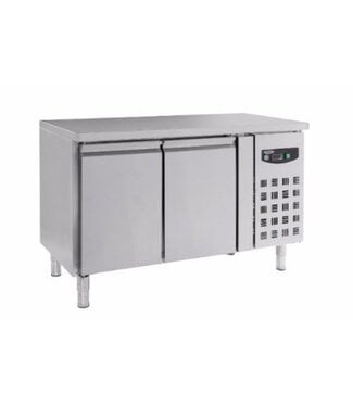 Combisteel Vrieswerkbank | 2 deurs | 1/1GN | (H)86x(B)136x(D)70