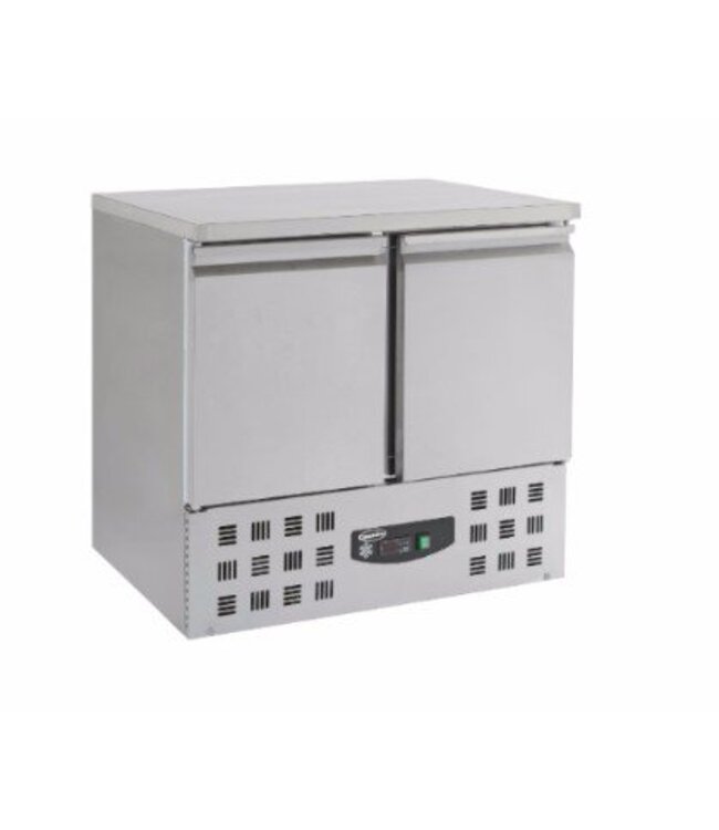 Combisteel Koelwerkbank Compact Line | 2 deurs | (H)87,5x(B)90x(D)70