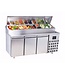 Combisteel Saladette Pro Line | 3 deurs | (H)109x(B)186,5x(D)70