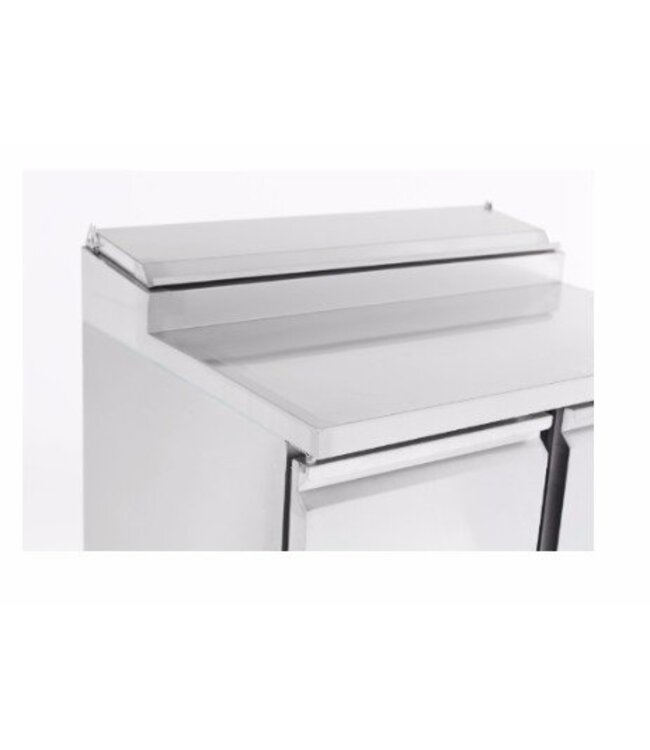 Saladette Compact Line | 2 deurs | boven 5/6GN | (H)100,6x(B)90,3x(D)70