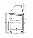 Combisteel Schepijsvitrine Tenerife | 10x 5L | (H)122,9x(B)143,9x(D)72,7