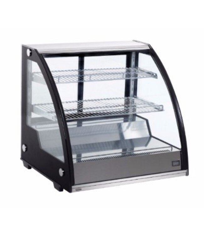 Koelvitrine gebogen | 130L | (H)68,5x(B)79,7x(D)59