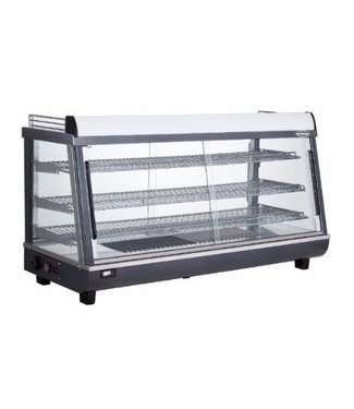 Combisteel Warmhoudvitrine | 186L | (H)66,2x(B)121,4x(D)48,4