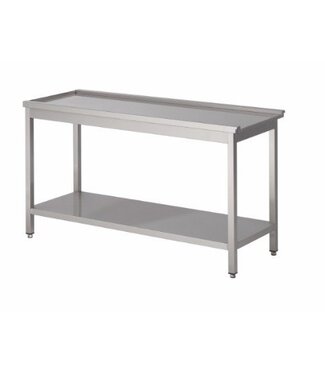 Afvoertafel - 150cm - links