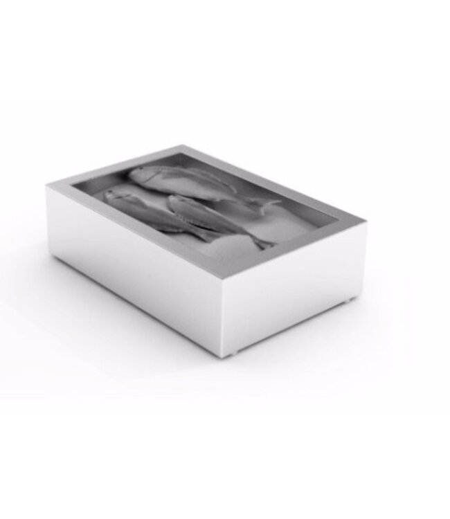 RVS crushed ice bak | 1/1GN | (H)170x(B)402x(D)590mm