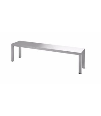 Combisteel RVS étagère enkel | Flat-pack | (H)35x(B)100x(D)30cm