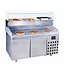 Combisteel Pizzawerkbank | 2 deurs | Pro Line | (H)108x(B)155x(D)80