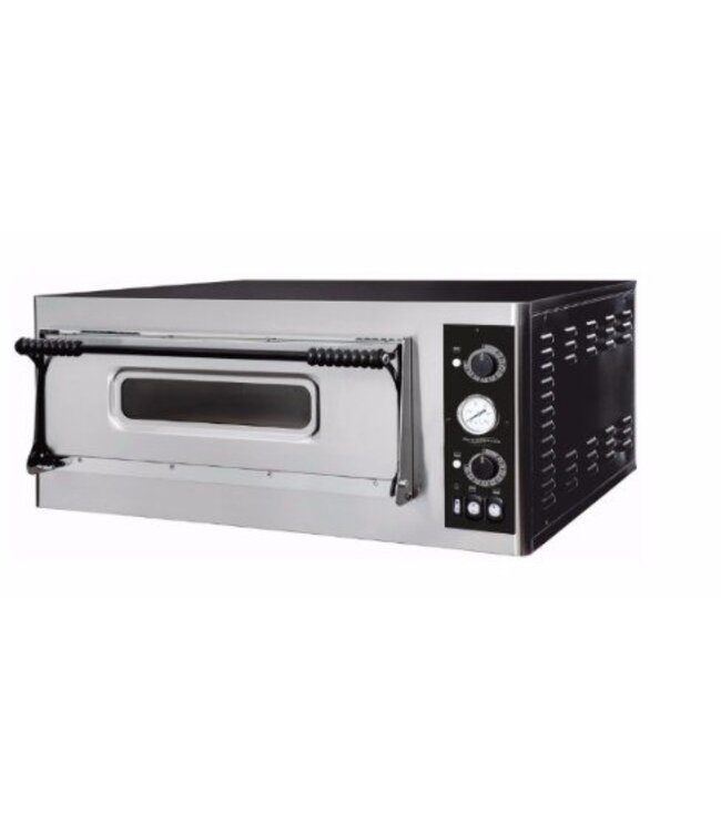 Pizza oven | 6 pizza's | Ø32cm | 400V | 7,2kW | (H)41,3x(B)97,5x(D)121,4