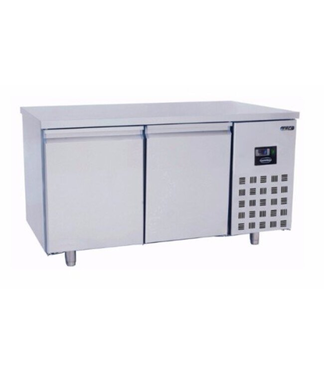 Bakkerij koelwerkbank 2 deurs | Pro Line | 380L | (H)85x(B)155x(D)80
