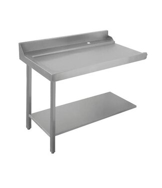 Bartscher RVS Afvoertafel Bartscher - Links - 120cm
