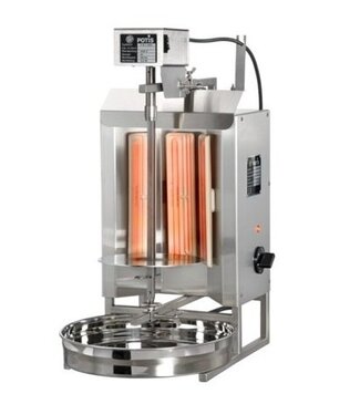 Potis Döner gyros grill EH | elektrisch | 7kg vlees | 250mm hoog