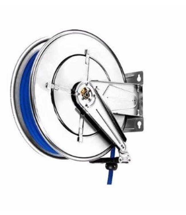 RVS Slanghaspel horeca en levensmiddelen | 20 meter