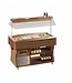 Saladebar Isola 4 M | 4x 1/1GN | Verrijdbaar