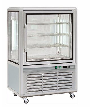 Nordcap Panoramakoelvitrine PV250 | 250L | (H)122,5x(B)81x(D)64,3