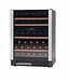 Wijnkoelkast Compact | Dubbele zone | +5 tot +18 graden | 44 flessen | (H)82/89x(B)59,5x(D)60,8cm