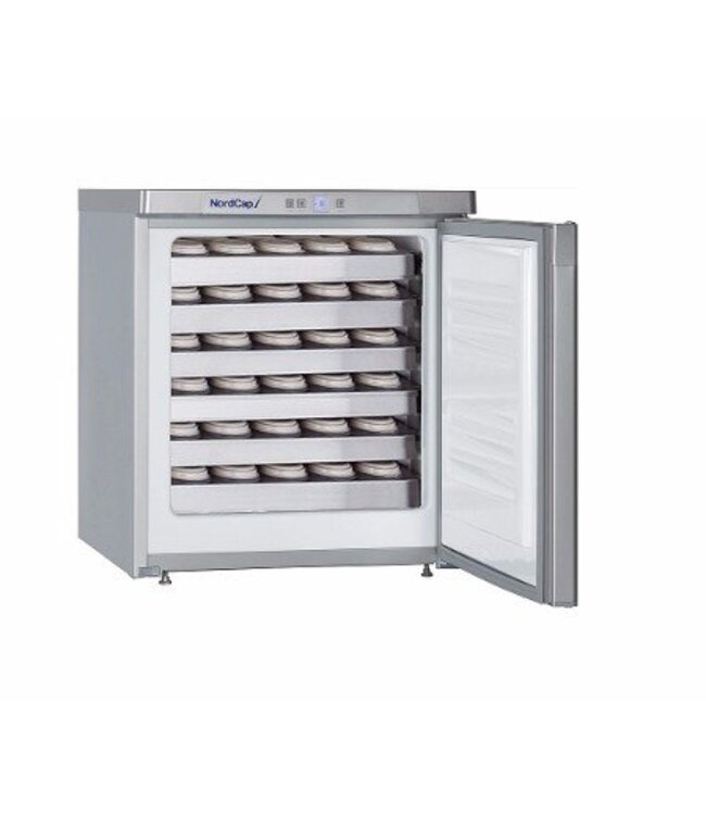 Vrieskast monsterbakjes | 120 bakjes 0,125L | (H)63,1x(B)55,3x(D)62,4