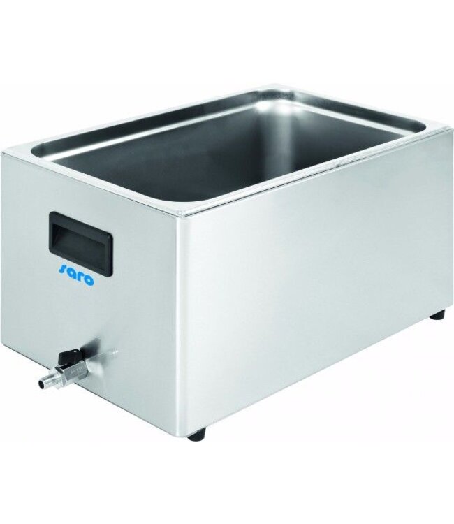 Sous vide bak met aftapkraan | Saro | 28 Liter | 1/1GN