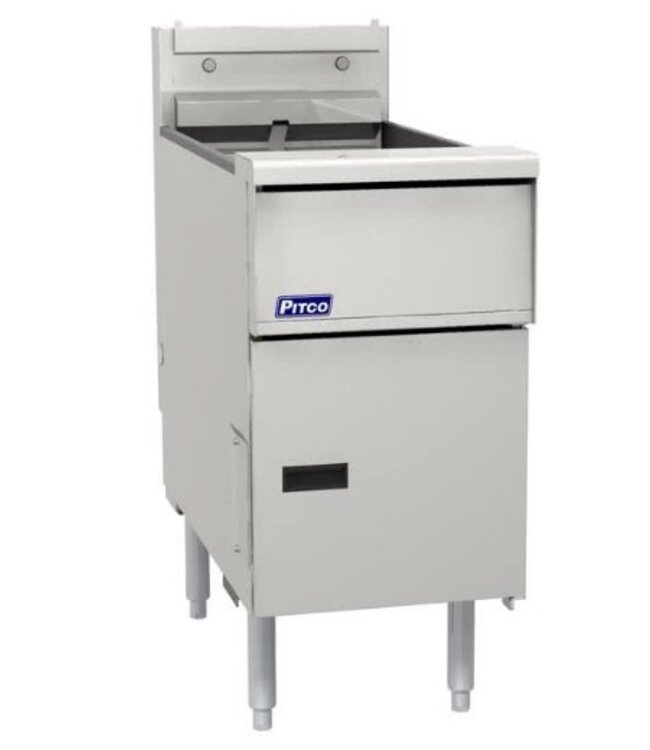 Pitco SE14S Solid State | friteuse elektrisch | 17kW | Olie 18-23kg | 60kg/u | (H)86,4x(B)39,7x(D)87,3