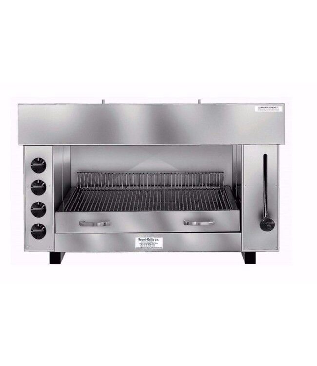 Pita en kapsalon grill oven | Gas | 4 branders | (H)60x(B)96x(D)43