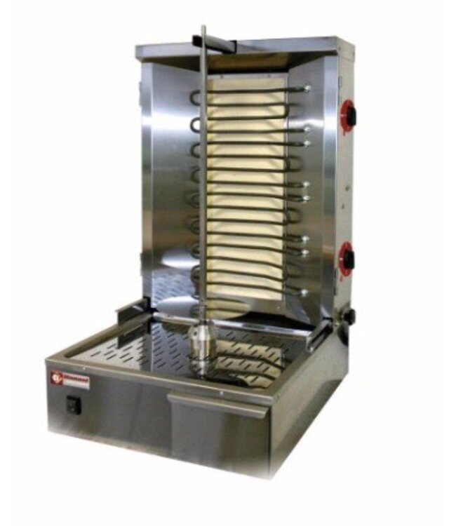 Gyros grill - elektrisch - 25-35kg