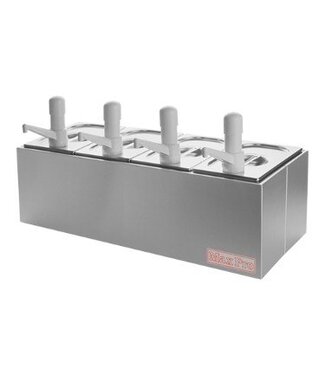 Max Pro Sausdispenser 4x 1/4GN