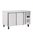 Koelwerkbank RVS | 2 Deurs | 282L | (H)85x(B)136x(D)70cm