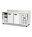 Polar Koelwerkbank RVS | 3 deurs | opspatrand | 417L | (H)95x(B)179,5x(D)70