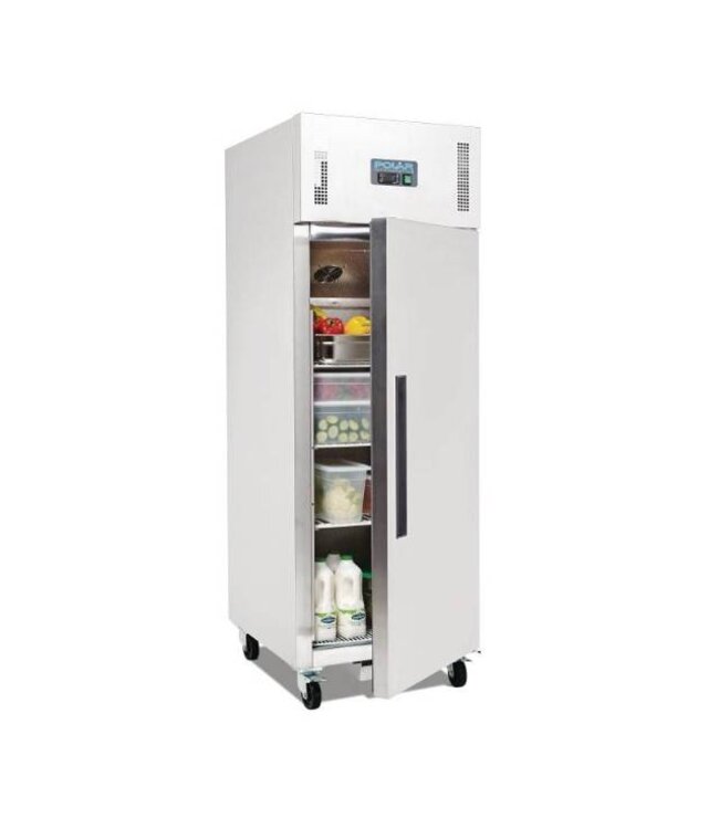 Koelkast RVS | 2/1GN | 600L | (H)200x(B)68x(D)81,5cm