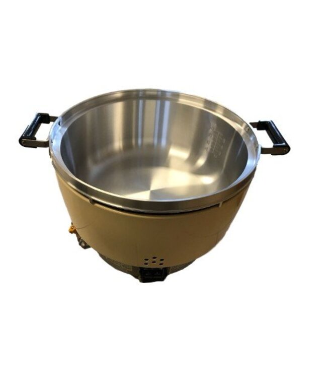 Rijstkoker op Gas - 10kg rijst - 23L inhoud