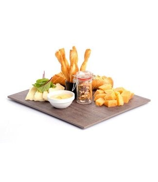 Melamine plateau - hout look - 1/2GN