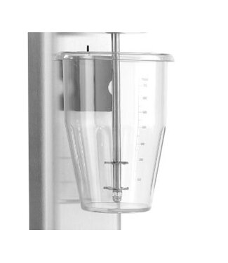 Losse beker polycarbonaat 0,9L - voor milkshake machine van Hendi