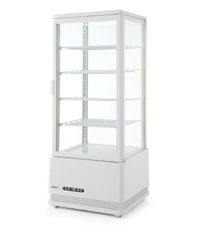 Koelvitrine tafelmodel groot | Wit | 98L | (H)111,6x(B)45,2x(D)40,6cm
