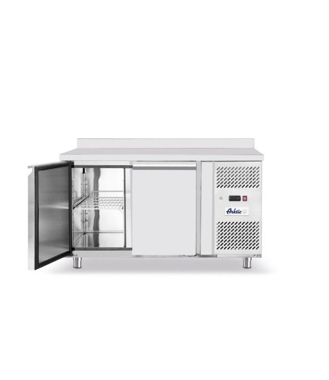 Koelwerkbank Profi Line | 2 Deurs | Spatrand | (H)87,9x(B)136x(D)70cm