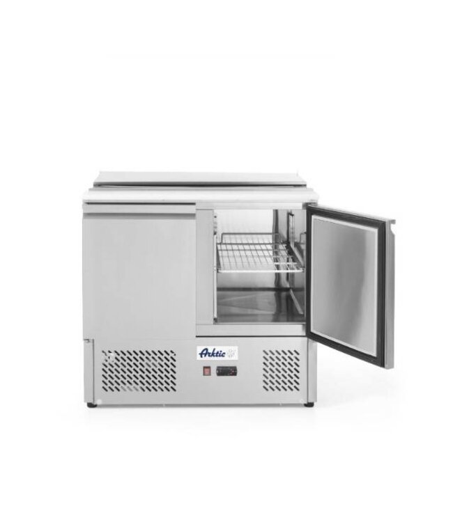 Hendi Saladette Kitchen Line | 2 deurs | boven 5/2GN | (H)88,8x(B)90x(D)70