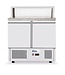 Arktic Pizza werkbank Kitchen Line | 2 deurs | boven 5/6GN | (H)110x(B)90x(D)70