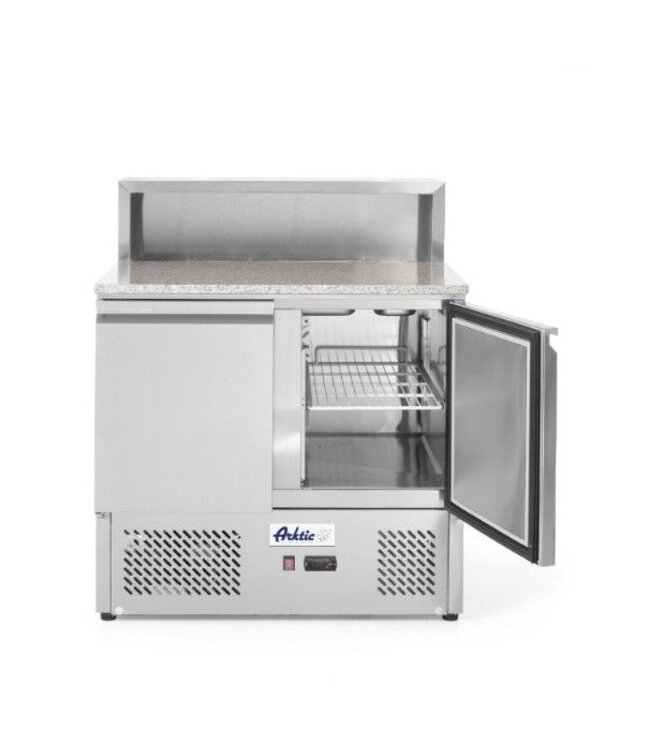 Pizza werkbank Kitchen Line | 2 deurs | boven 5/6GN | (H)110x(B)90x(D)70