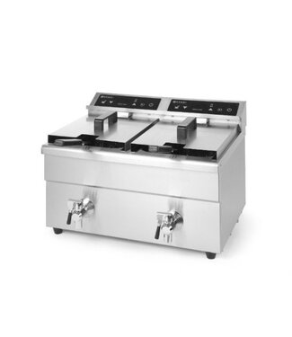 Hendi Inductie friteuse Kitchen Line - 8+8 liter