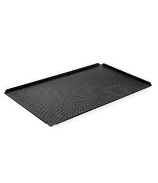 Hendi Aluminium tray met teflon - geperforeerd - 1/1GN