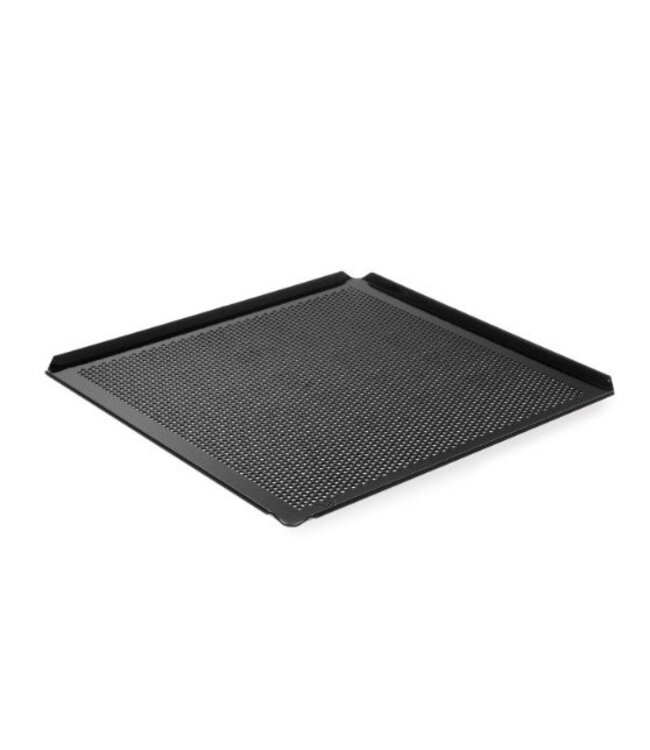 Aluminium tray met teflon - geperforeerd - 2/3GN