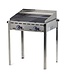 Hendi Barbecue Green Fire - 2 branders - met 2x gietijzeren bakplaat