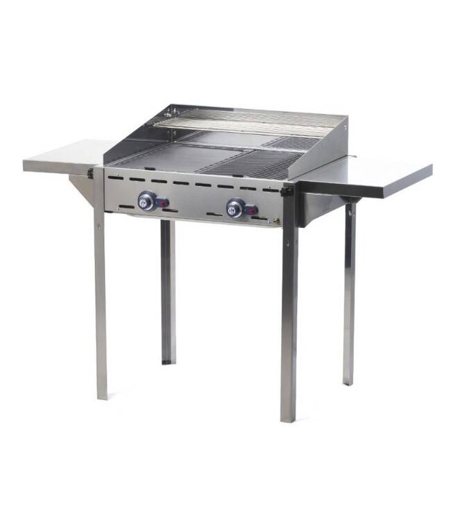 Achterblad Green Fire - voor model met 2 branders