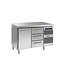 Koelwerkbank Gastro K 1407 CSG A DL/3D L2 - 1/1 GN