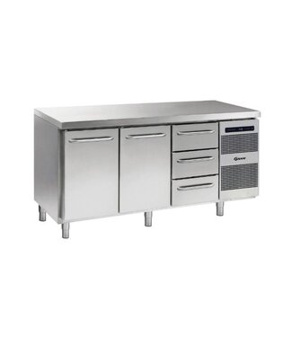 Gram Koelwerkbank Gastro K 1807 CSG A DL/DL/3D L2 - 1/1 GN