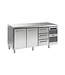 Koelwerkbank Gastro K 1807 CSG A DL/DL/3D L2 - 1/1 GN