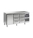 Koelwerkbank Gastro K 1807 CSG A DL/3D/3D L2 - 1/1 GN