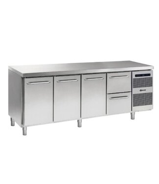 Gram Koelwerkbank Gastro K 2207 CSG A DL/DL/DL/2D L2 - 1/1 GN